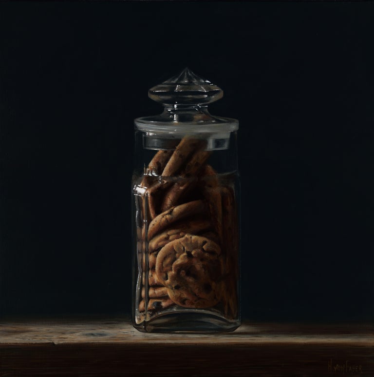 The Hague artist Heidi Von Faber makes still lifes according to tradition of the old masters. Her often dark still lifes show extremely realistic contemporary contemporary atmospheric subjects. Everyday, but also special items such as cups for the