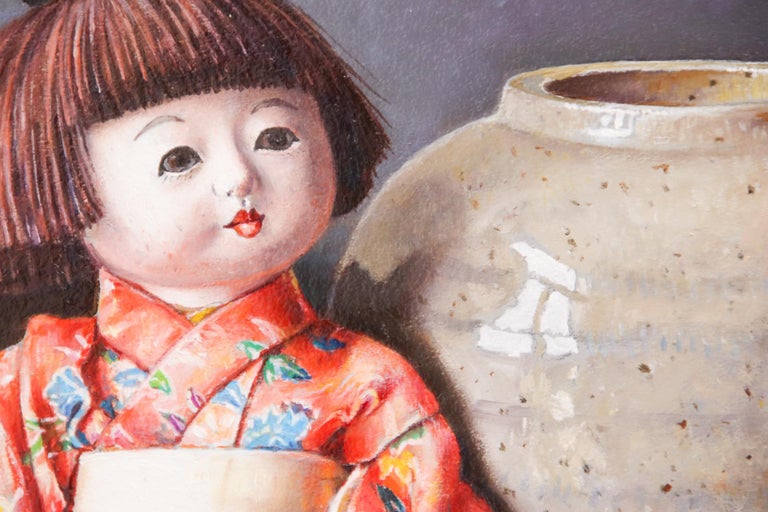 Ingrid Smuling - Chinese Doll and Old Ginger Jar - 21st Century ...