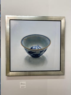 Bowl 1.1 - 21st Century Contemporary Hyper Realistic Oil Painting of a  Bowl