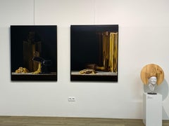 Pastamachine- 21st Century Contemporary Still-life Painting of Italian Pasta