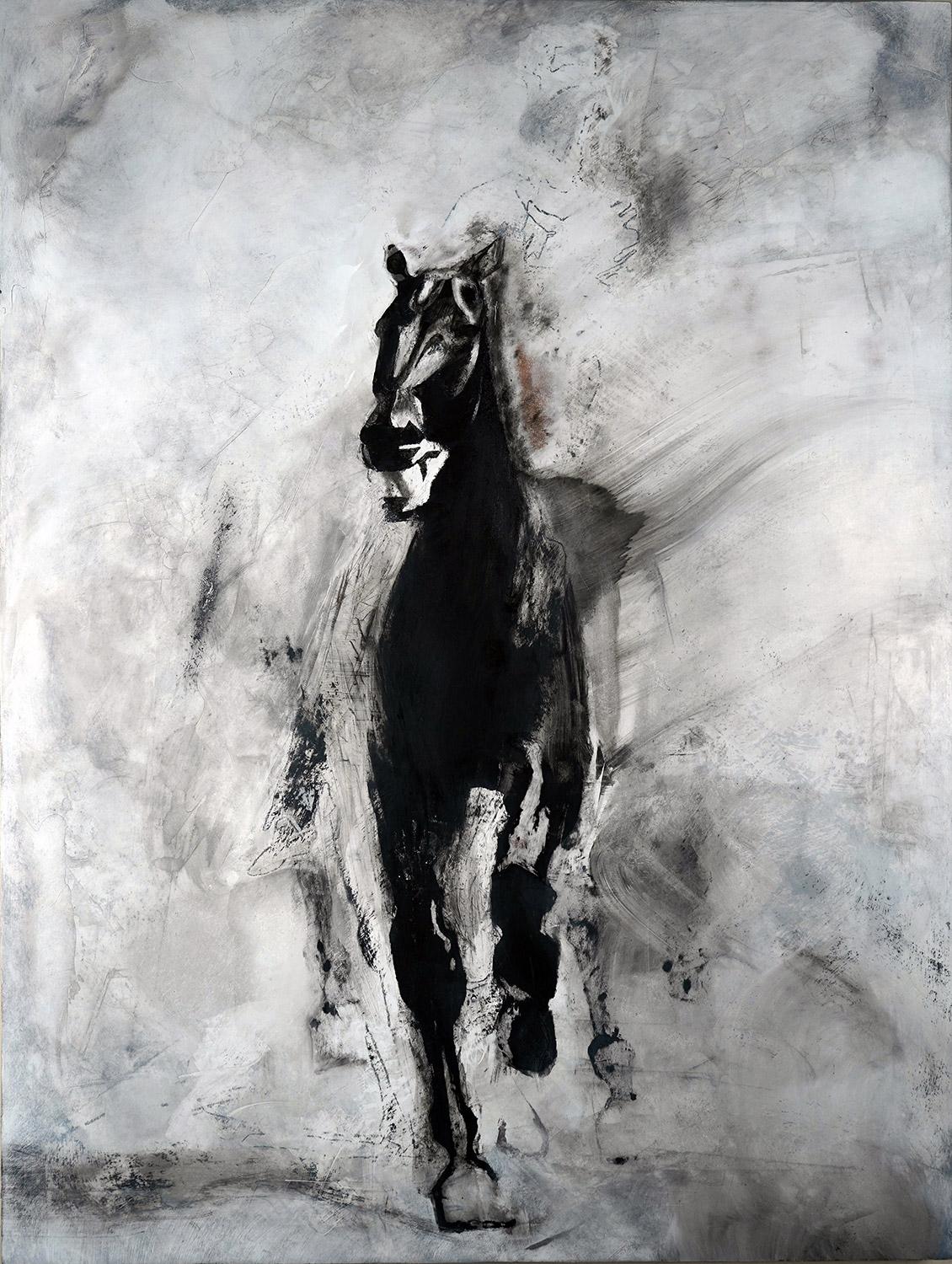 Matt Kinney Animal Art - Approach (Horse)