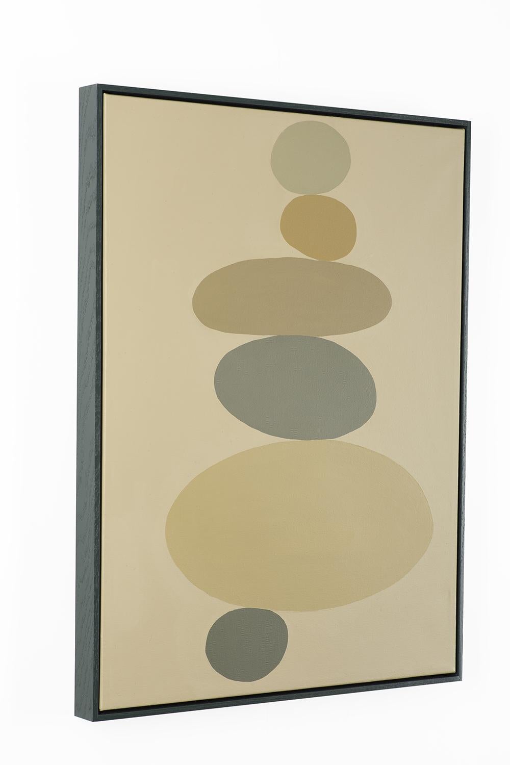 Grüngrün II, Newburgh, NY, 2021 – Painting von Erica Hauser