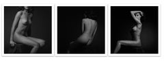 Shadow and Beauty - Beatrice Triptych #01 - A. Desirò Black & White photos Nude