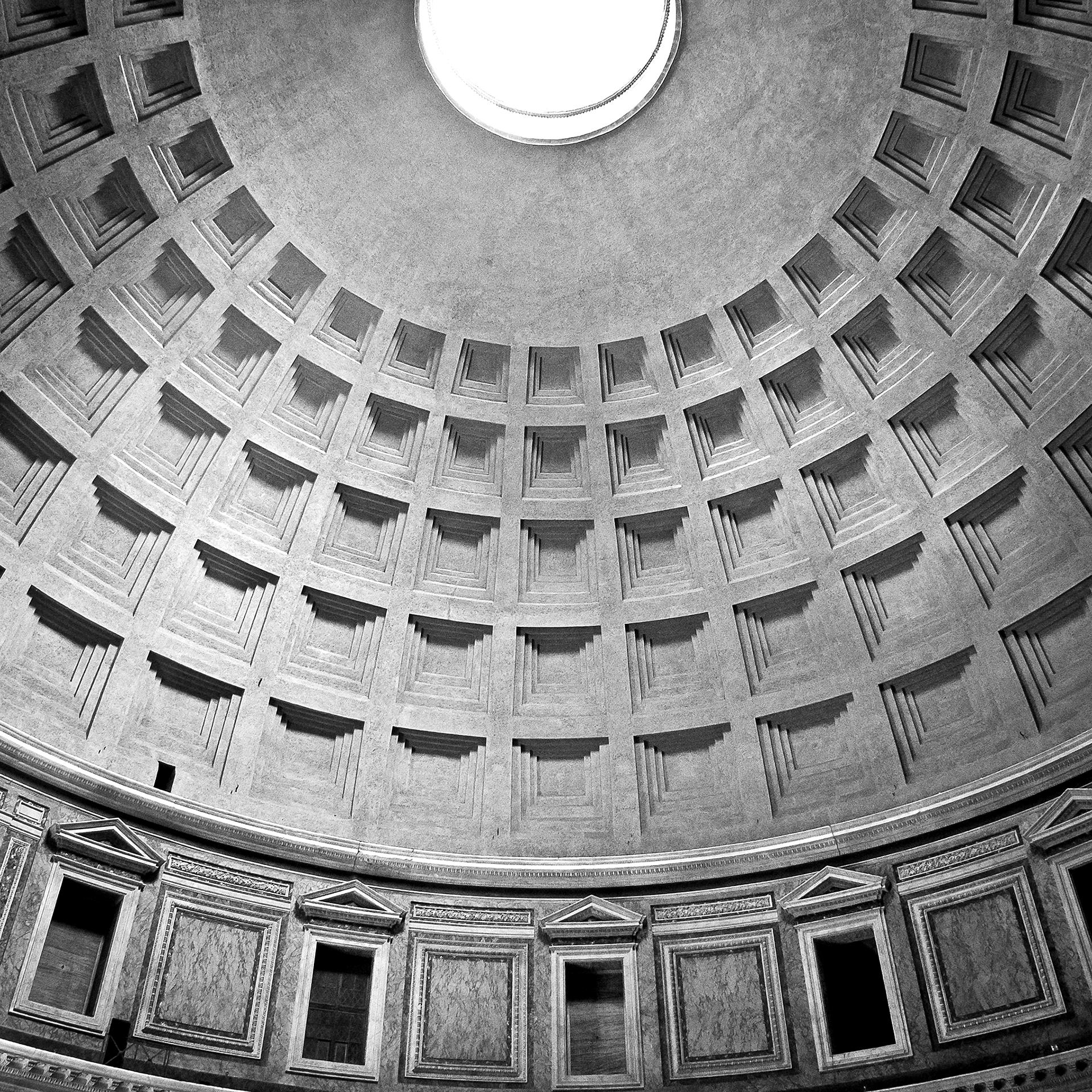 PANTHEON #02 - collection: "Armony and Perfection" - Alberto Desirò
A sanctuary for all Gods, each equal to the other, of equal importance.
A temple shaped like the Earth and the stars sphere.
Like the Earth where all seeds of the eternal fire are