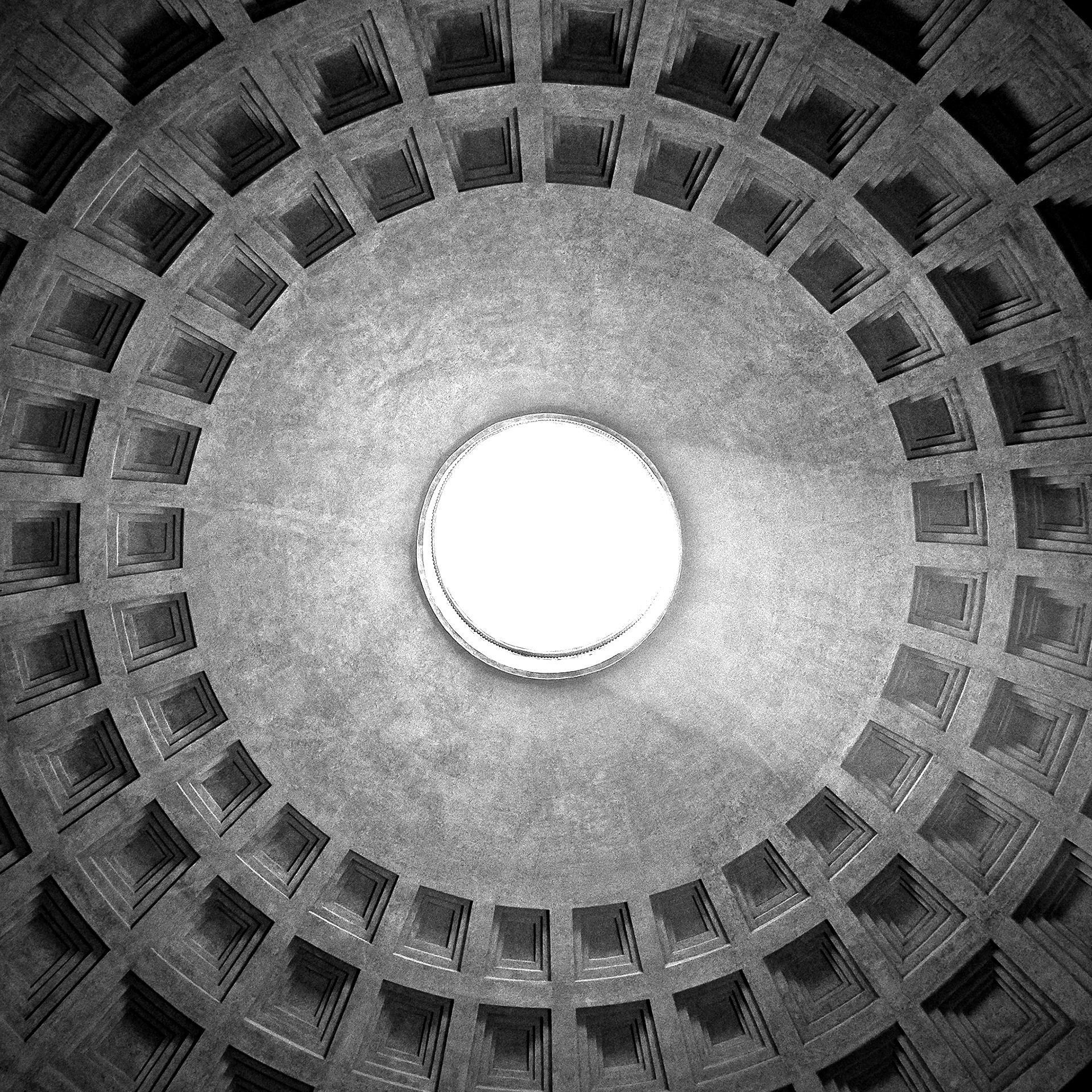 PANTHEON #03 - collection: "Armony and Perfection" - Alberto Desirò
A sanctuary for all Gods, each equal to the other, of equal importance.
A temple shaped like the Earth and the stars sphere.
Like the Earth where all seeds of the eternal fire are