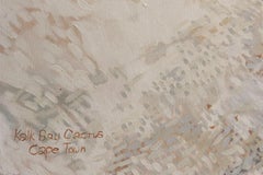 Kalk Bay Cactus, Cape Town- Botanical painting, Oil paint on Canvas, 21st Century