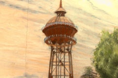 The Yeoville Iron Water Tower Looking North, Highlands Johannesburg