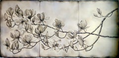 Chinese Magnolia Branch (triptych)
