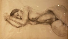 Vintage Reclining Nude