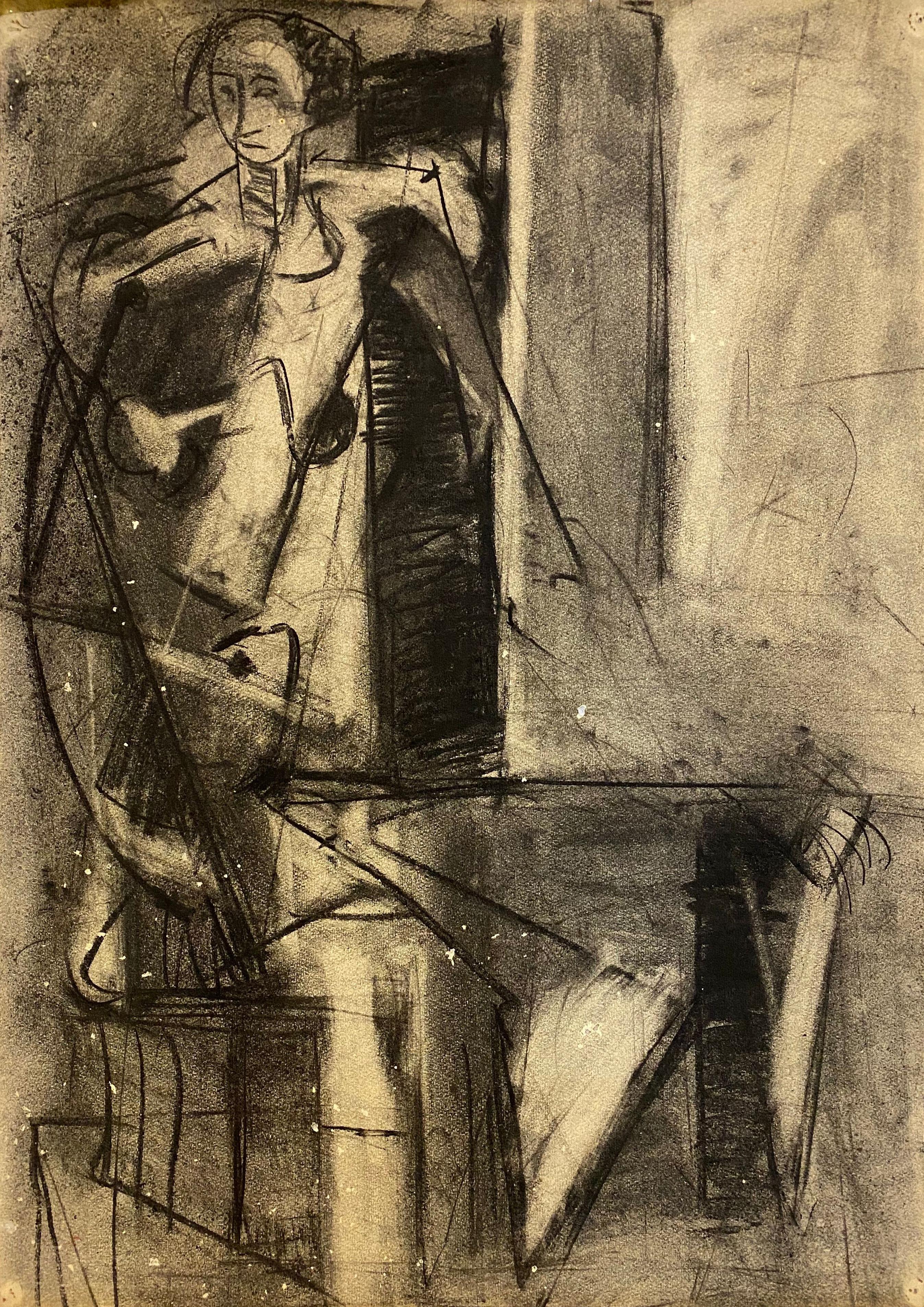 Fritz Bultman Abstract Drawing - Untitled (4)