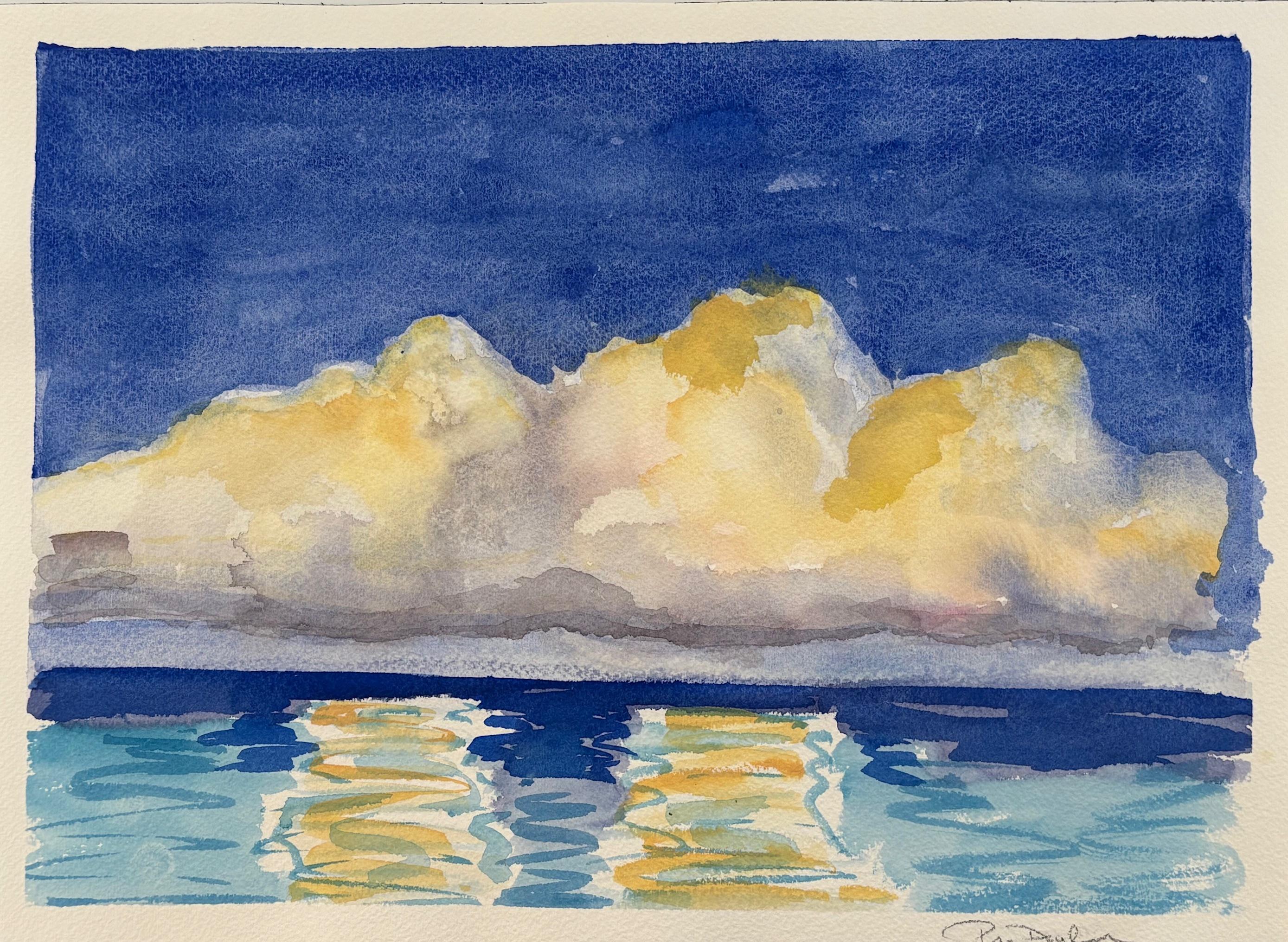 Permele Doyle Landscape Art - Early Evening, Turks and Caicos