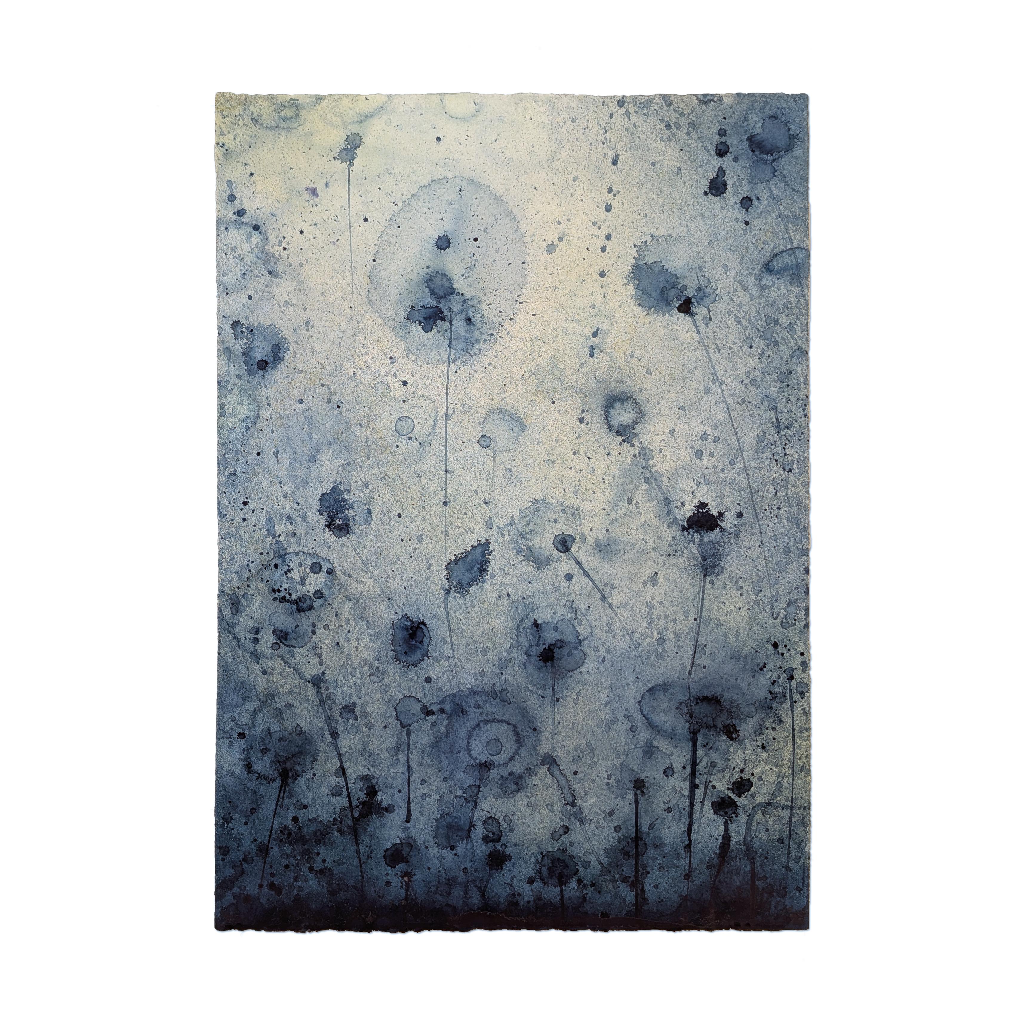 Indigo Composition, March 4, 2022 - Art by Gustavo Bonevardi