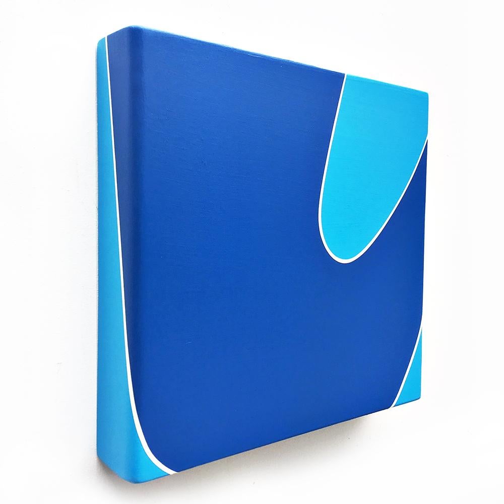 Kurt Herrmann Abstract Painting - Balmoral Blues
