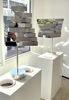 Rectangular Ribbon Lamps