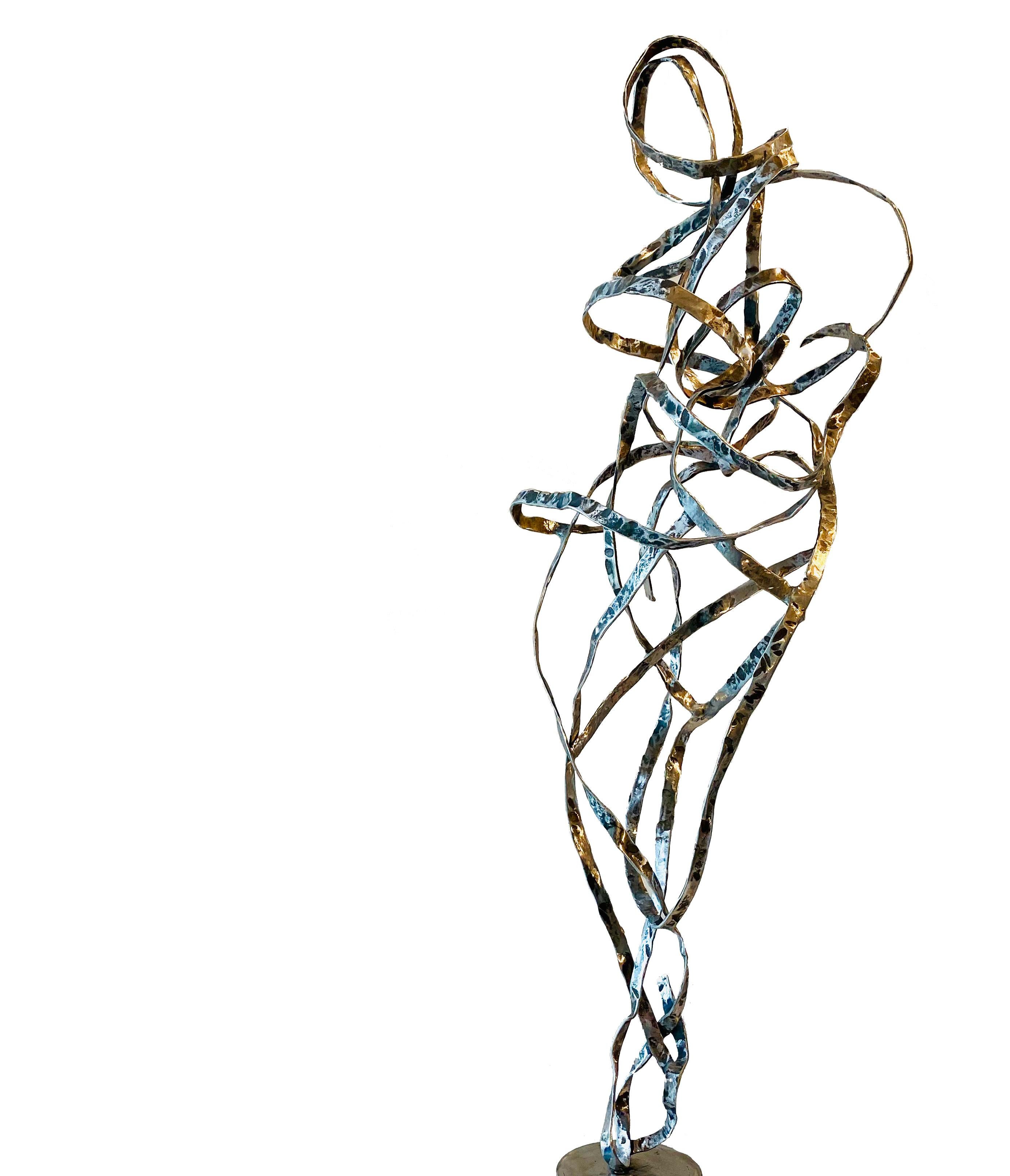 Diagonal Lines - Sculpture by Erica Larkin Gaudet
