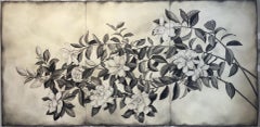 Gardenia Branch (triptych)