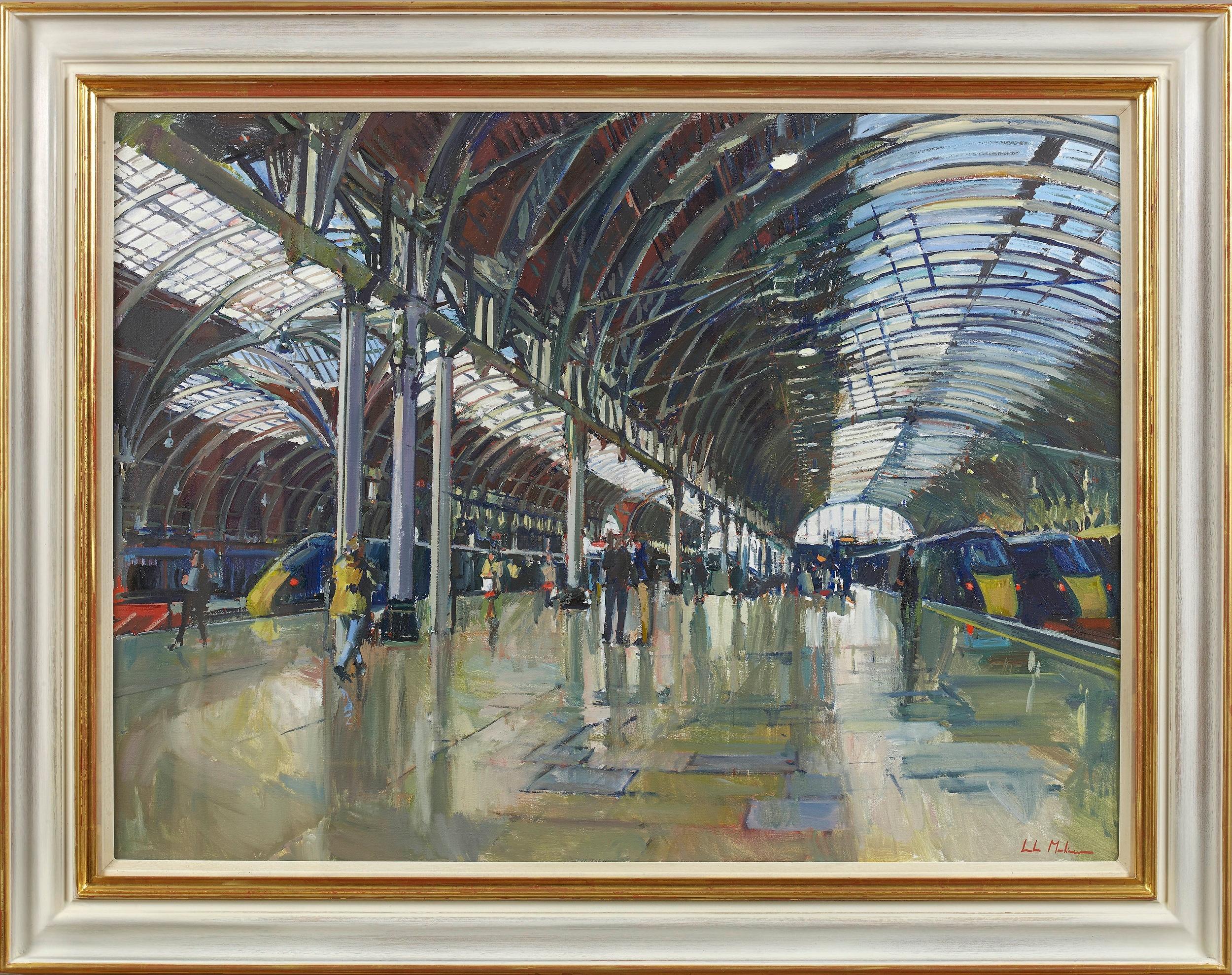 Luke Martineau Still-Life Painting - Paddington Station, London