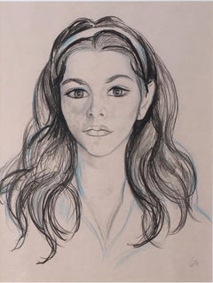 Portrait of a Young Girl by Edward Wolfe RA (1897-1982)