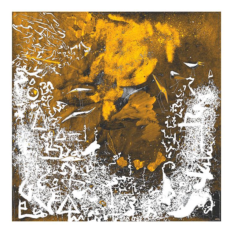 Christophe Tissot Abstract Print - "Voie Lactée"