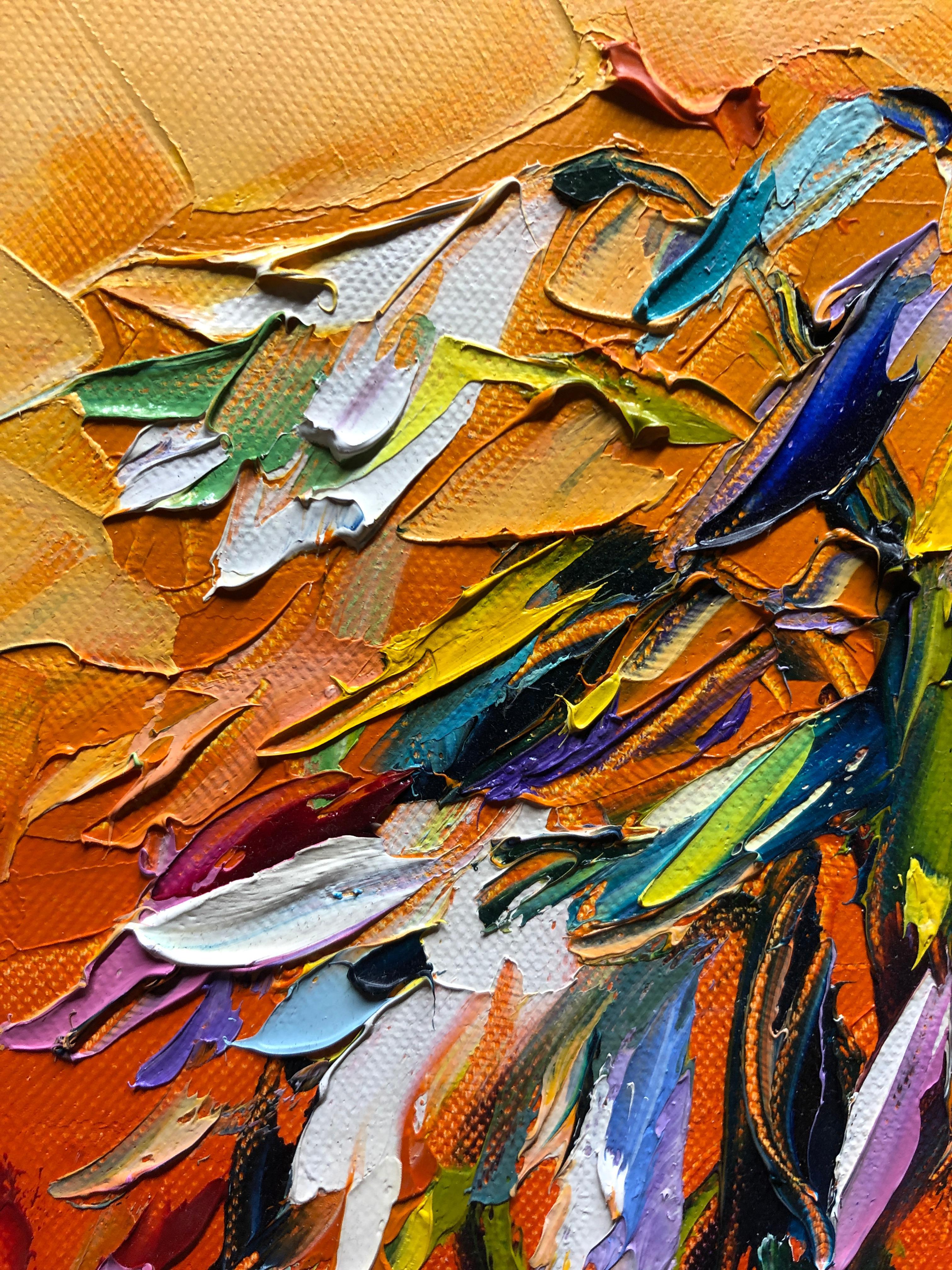 maya green original oil paintings