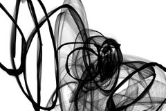 Minimalistischer minimalistischer Abstrakter in Schwarz und Weiß, innen außen 60 x 40""