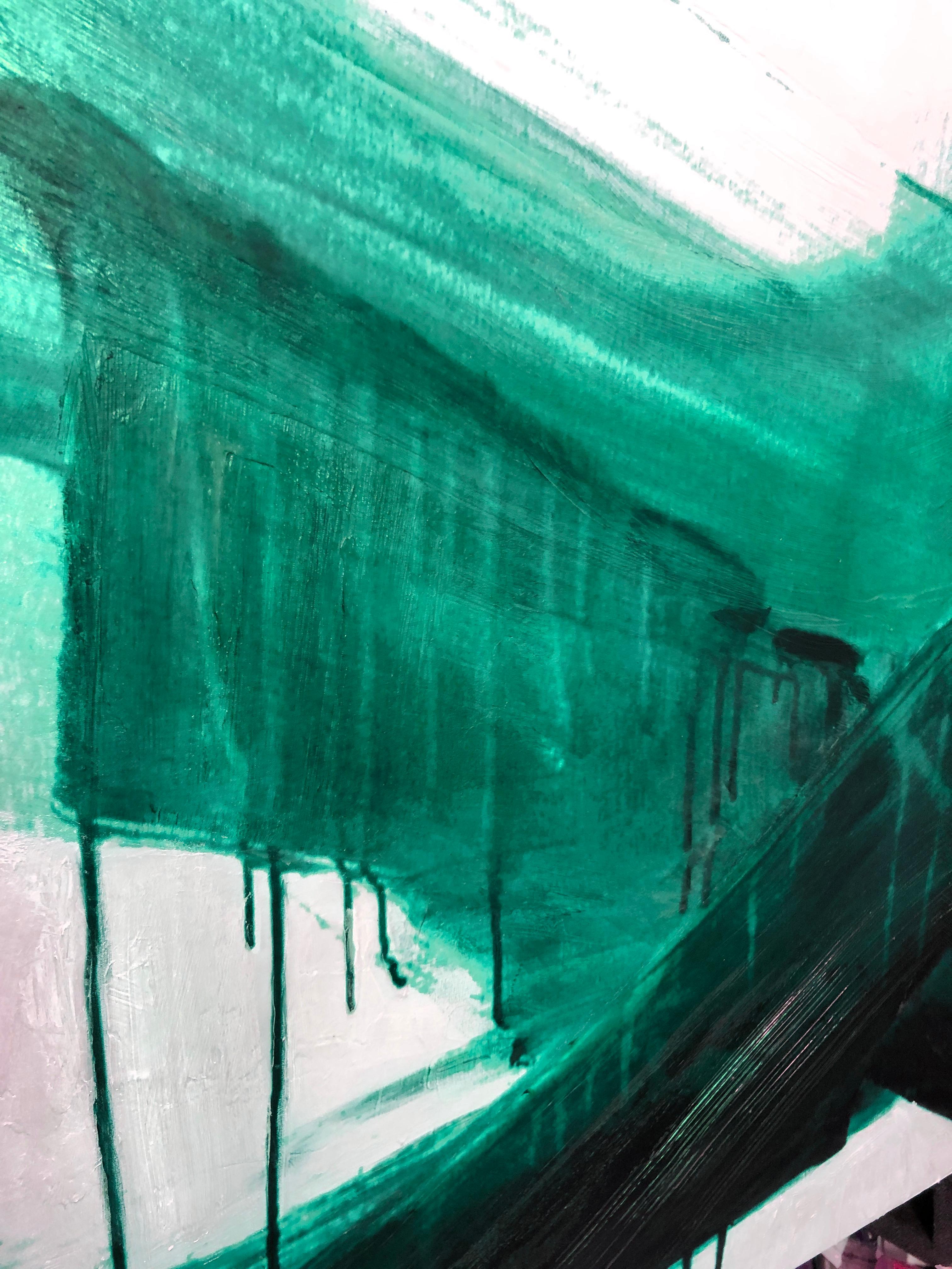 emerald green artwork