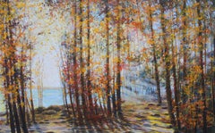 Original acrylic painting by Bev Rodin  FLS - THE SAME BEAUTIFUL SPOT