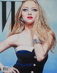 Original oil painting by Robert Lemay MYTHOLOGY 15 AMANDA SEYFRIED
