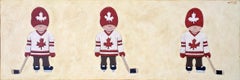 Original acrylic painting by Peter Wyse titled  THE GOLDEN BOYS