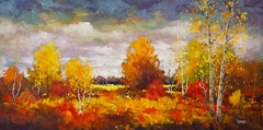 Original oil painting by Neil Patterson, OPAM,  BIG SKY COUNTRY 