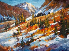 Original oil painting by Neil Patterson , OPAM,  SPRING THAW