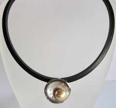 Opulent South Sea Pearl & Diamond necklace by Susan Kun 