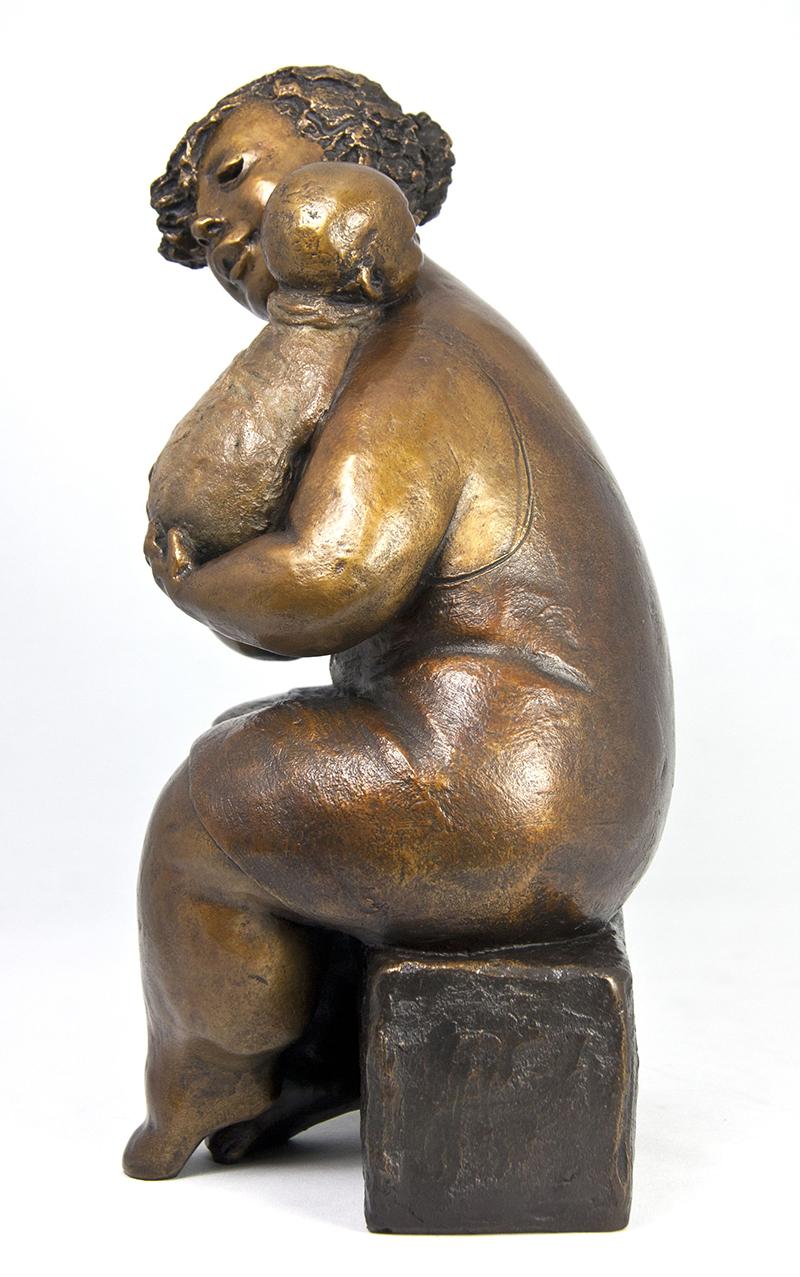 Limited edition sculpture by Rose-Aimée Bélanger  MOTHER & CHILD E.A.  II/IV For Sale 1