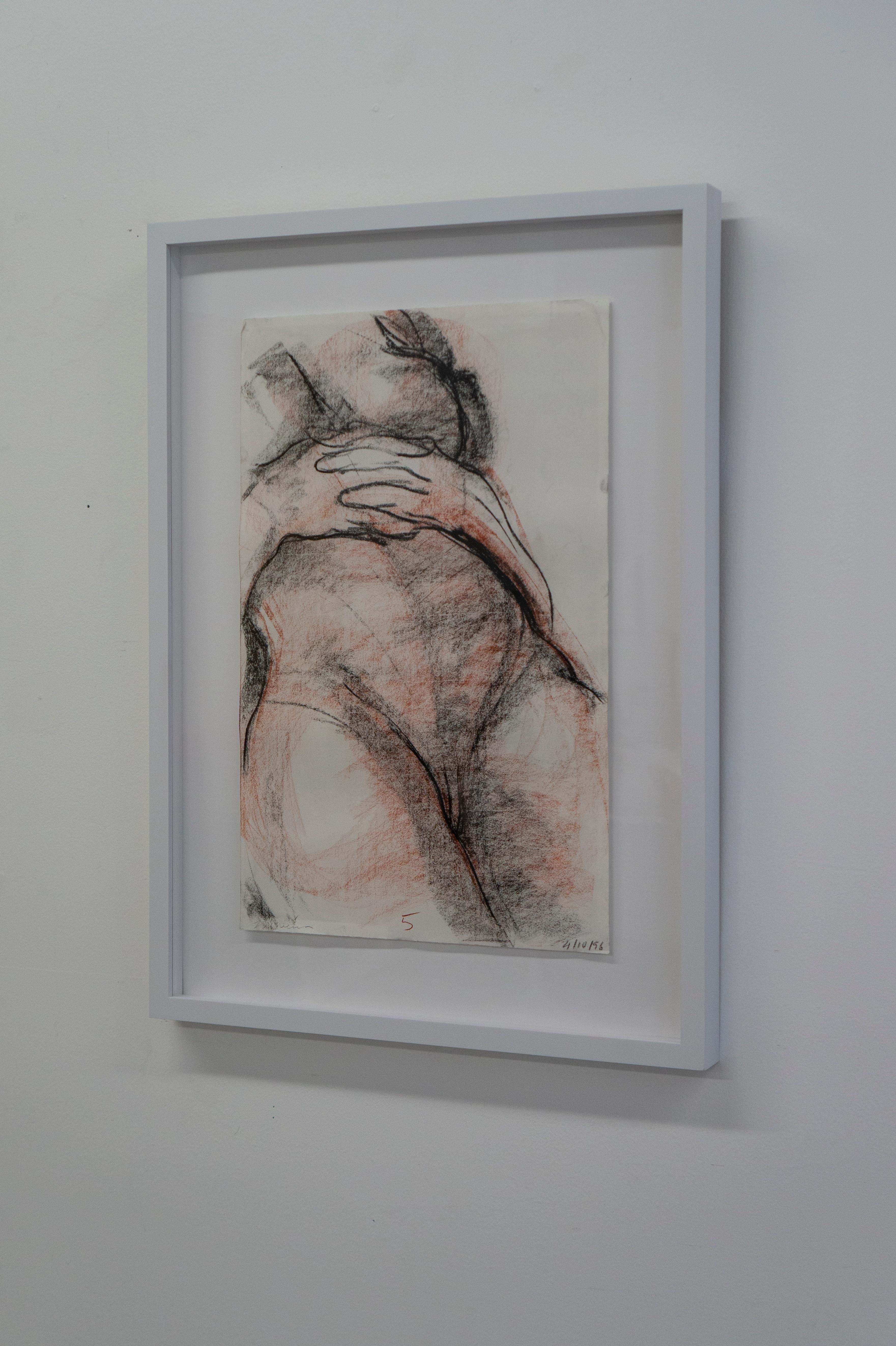 Figurative, Drawing, Graphite, Pencil, Paper, Drawing, Female, Body - Art by Unknown