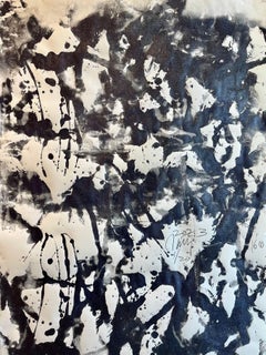 Untitled, Large, Watercolor, Glitter, Paper