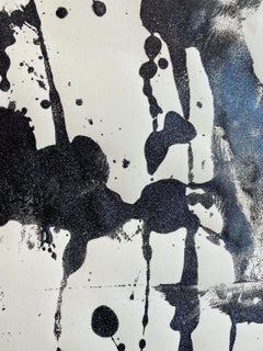Untitled, Large, Watercolor, Glitter, Paper