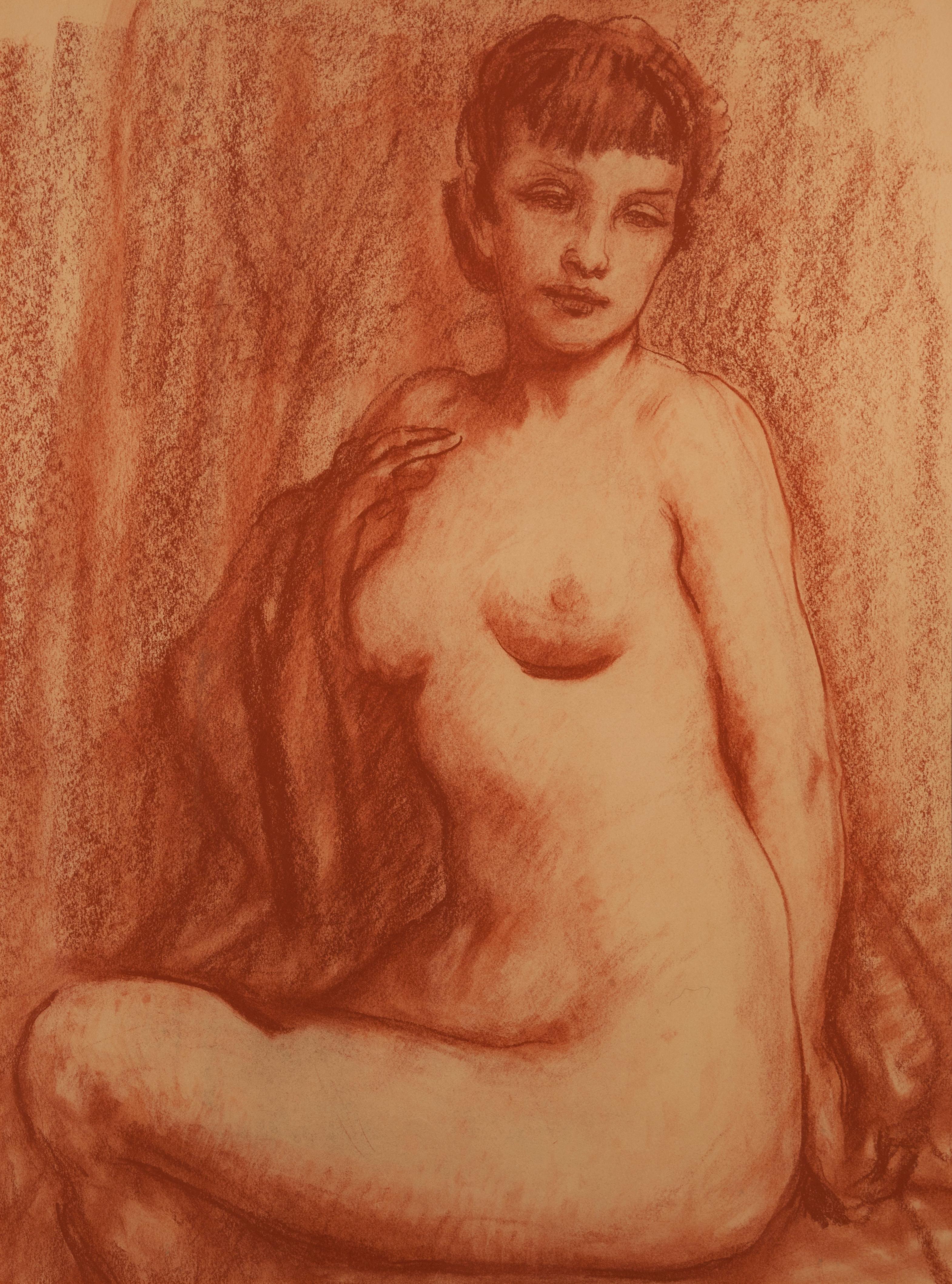 Semi-Nude - Art by Francis Luis Mora