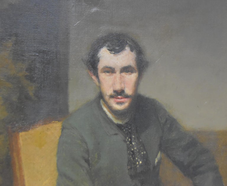 Gustave Chanet - Gustave Chanet (1862-1938) Selfportrait of the artist ...