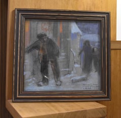 Georges Dola (1872-1950) Souvenir de Blanchette, 1912, signed Pastel
