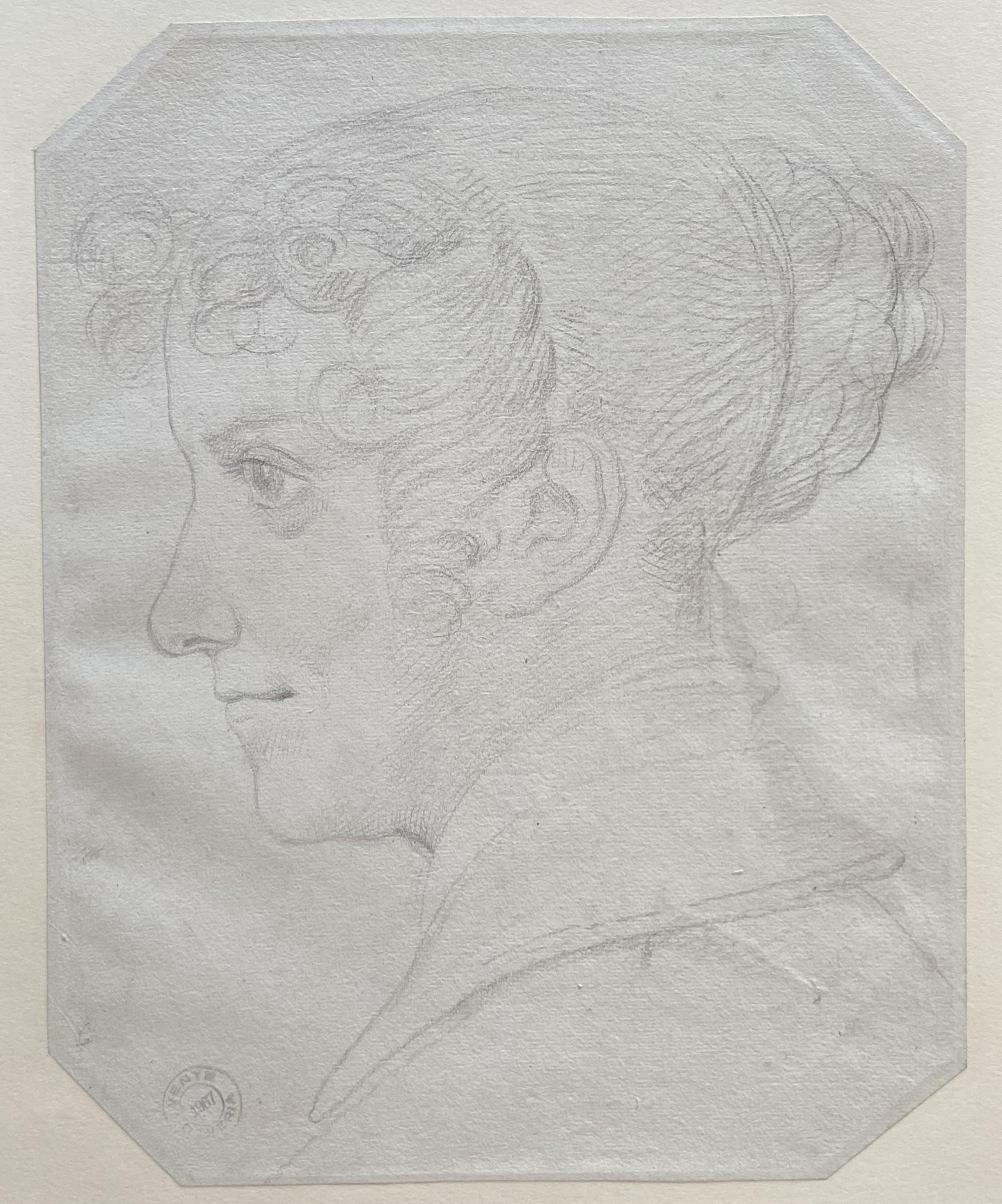 1800s woman drawing