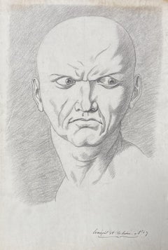 Escuela Francesa Siglo XVIII, Le Mépris et la Haine, forma de expresión, dibujo