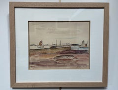 Maurice Asselin (1882-1947) A Seascape, Brittany,  watercolor signed