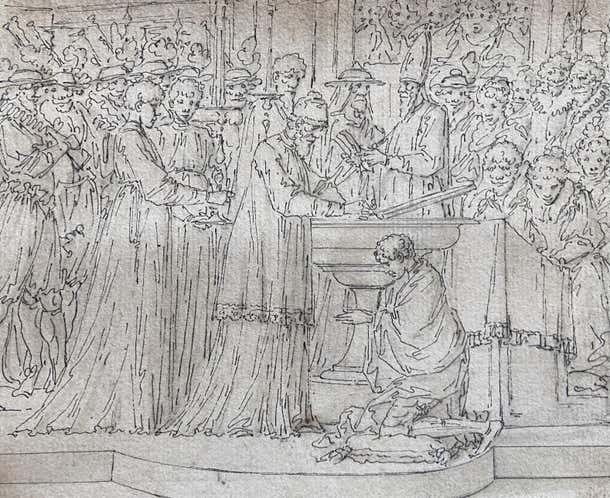 LouisFélix Delarue LouisFélix de La Rue (17301777) The Baptism of