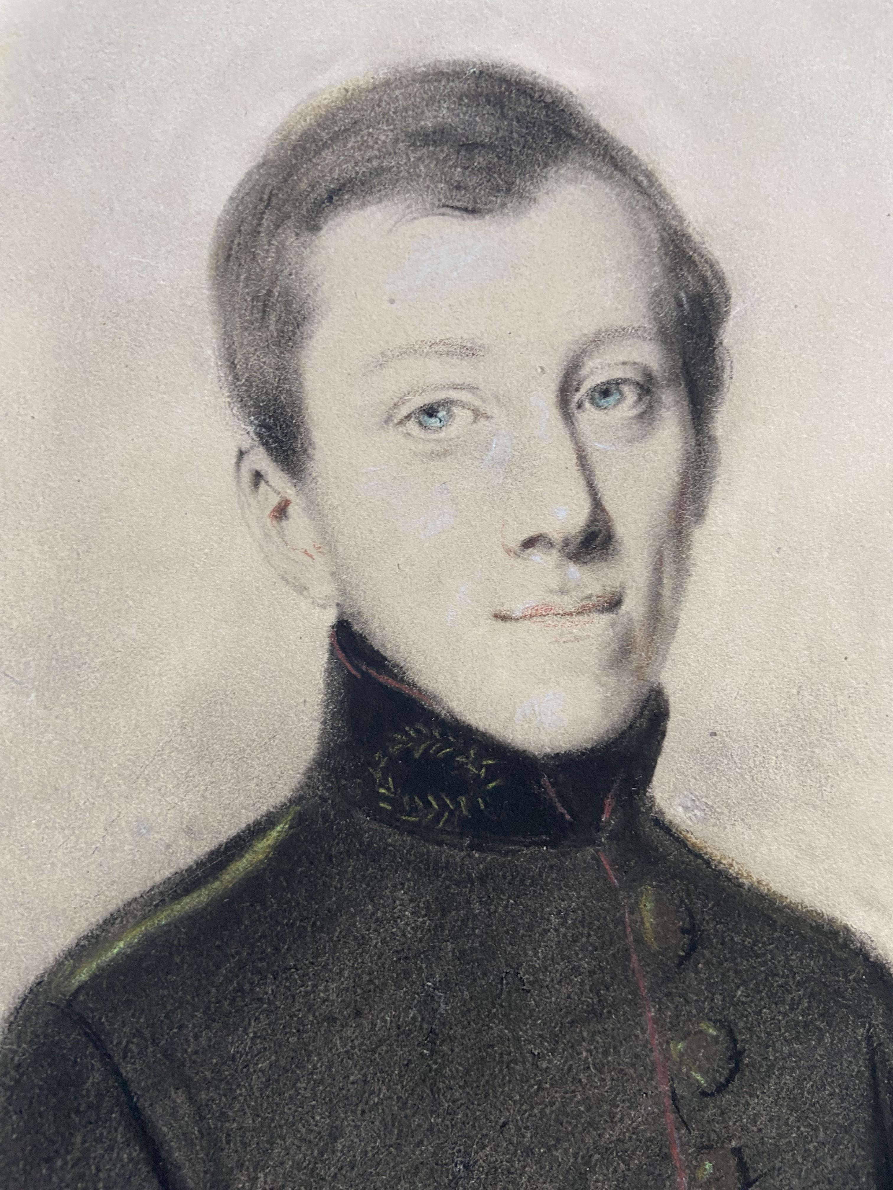Jules Boilly (1796-1874) Portrait d'un jeune homme, dessin signé et daté en vente 4
