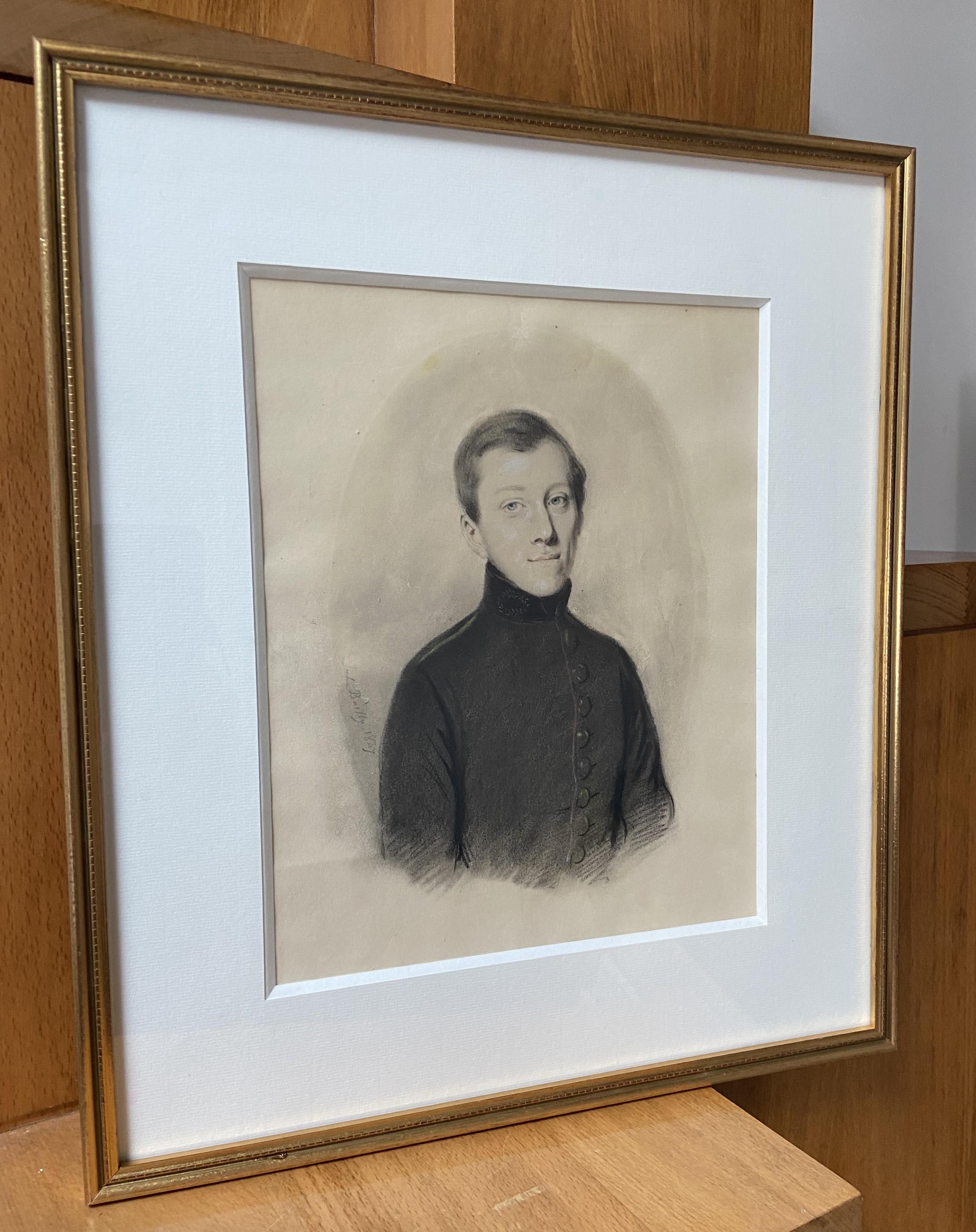 Jules Boilly (1796-1874) Portrait d'un jeune homme, dessin signé et daté en vente 7