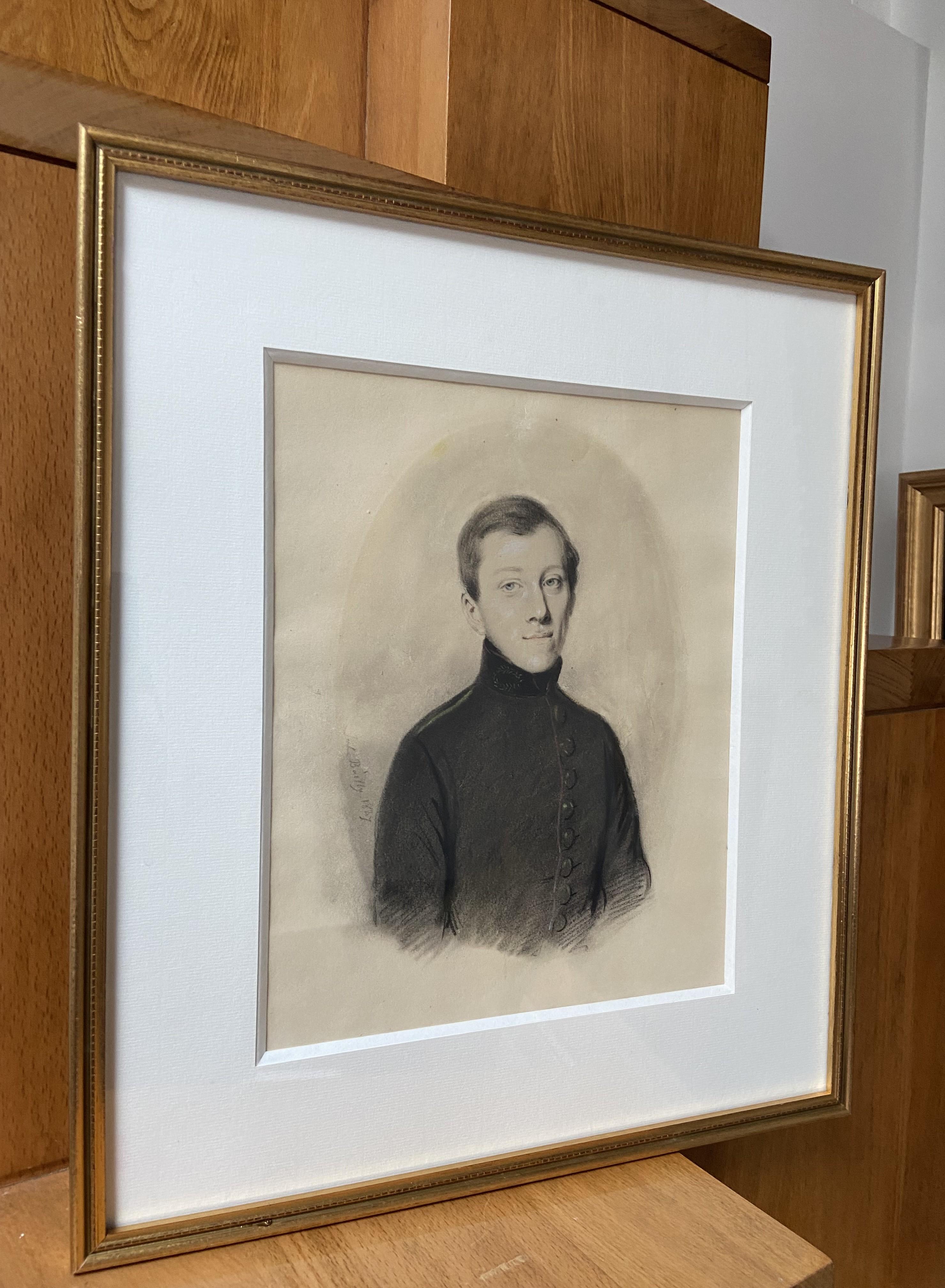 Jules Boilly (1796-1874) Portrait d'un jeune homme, dessin signé et daté en vente 8
