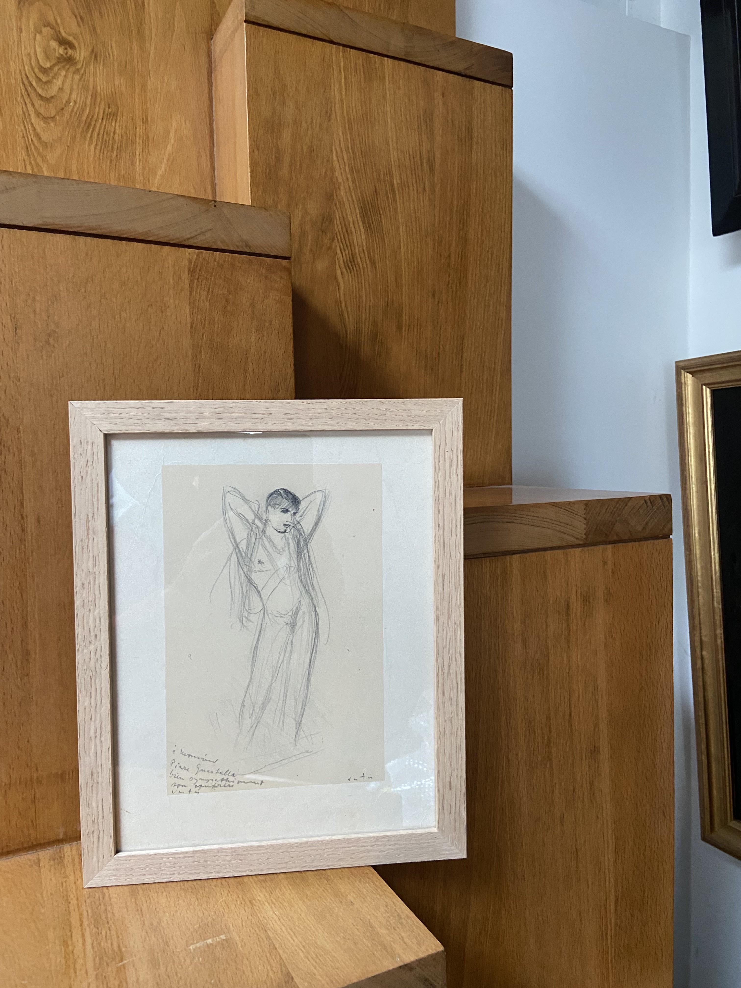 Marcel Vertès (1895-1961) A Music hall artist, signed drawing 9