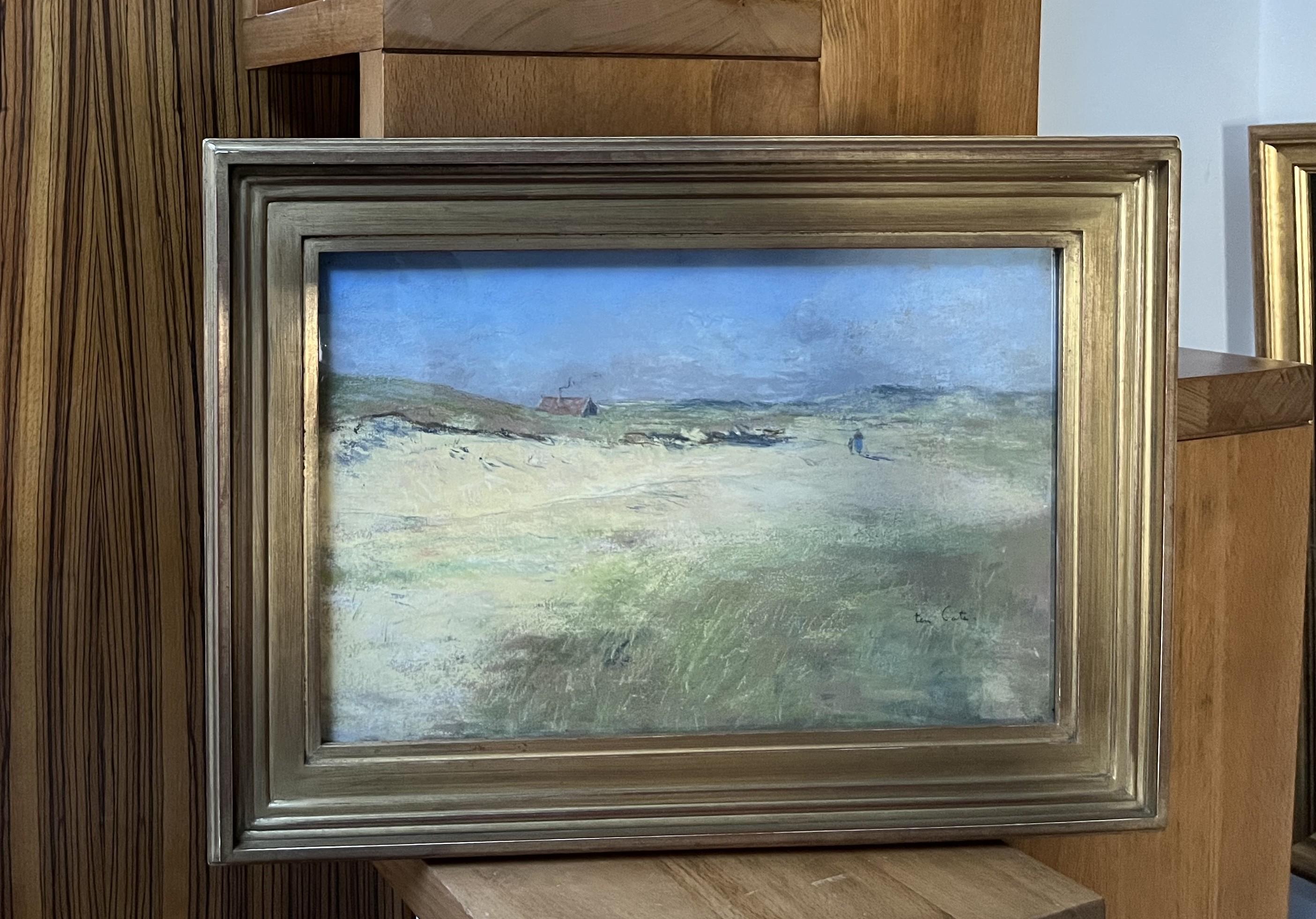 Siebe Johannes Ten Cate (1858-1908)  A Dune Landscape, pastel signed For Sale 6