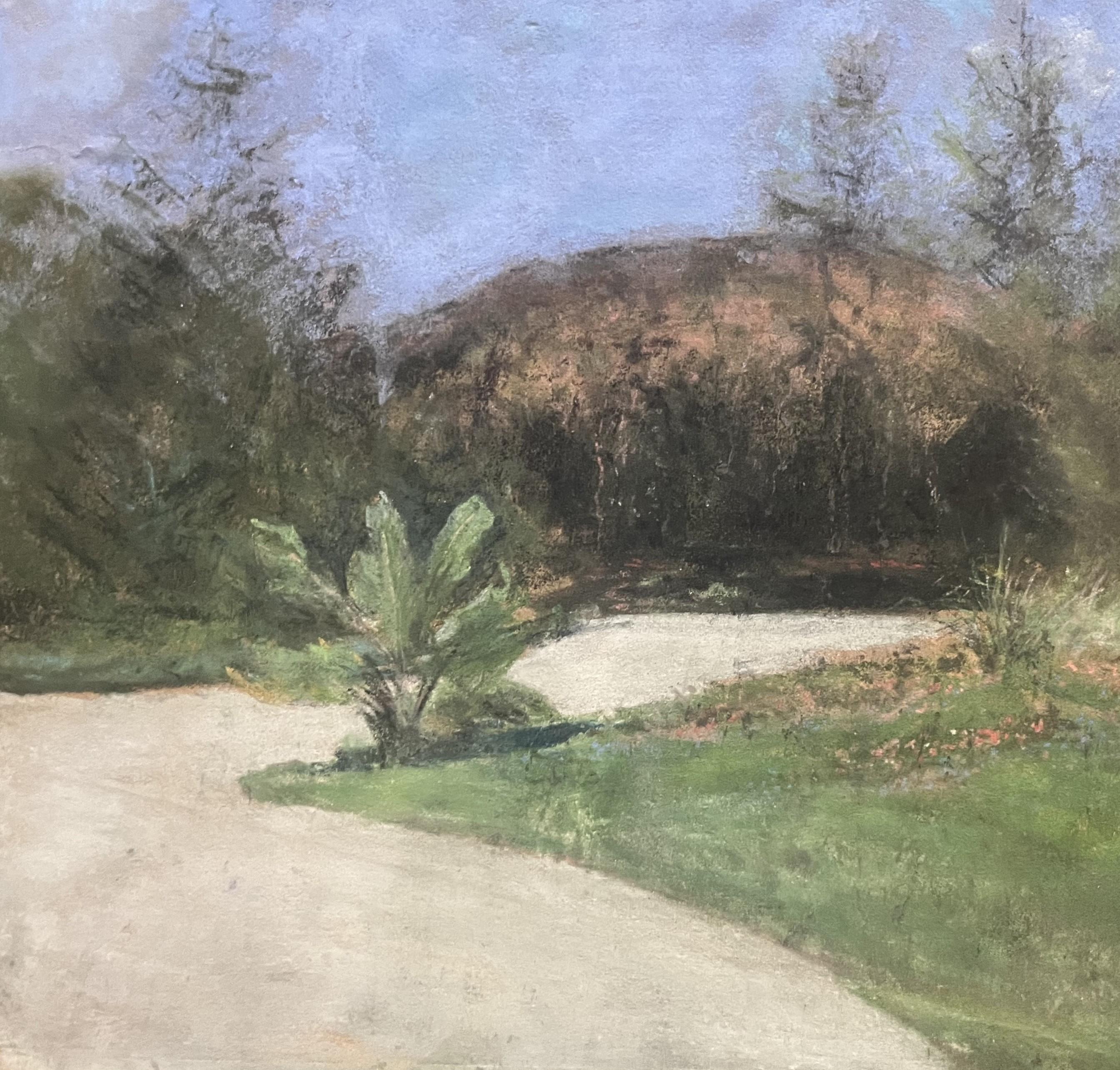 Siebe Johannes Ten Cate (1858-1908)  Un jardín en Zúrich, 1898, pastel firmado en venta 3