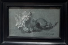 Joseph Bail (1862-1921) A Still life with vegetables, signed drawing